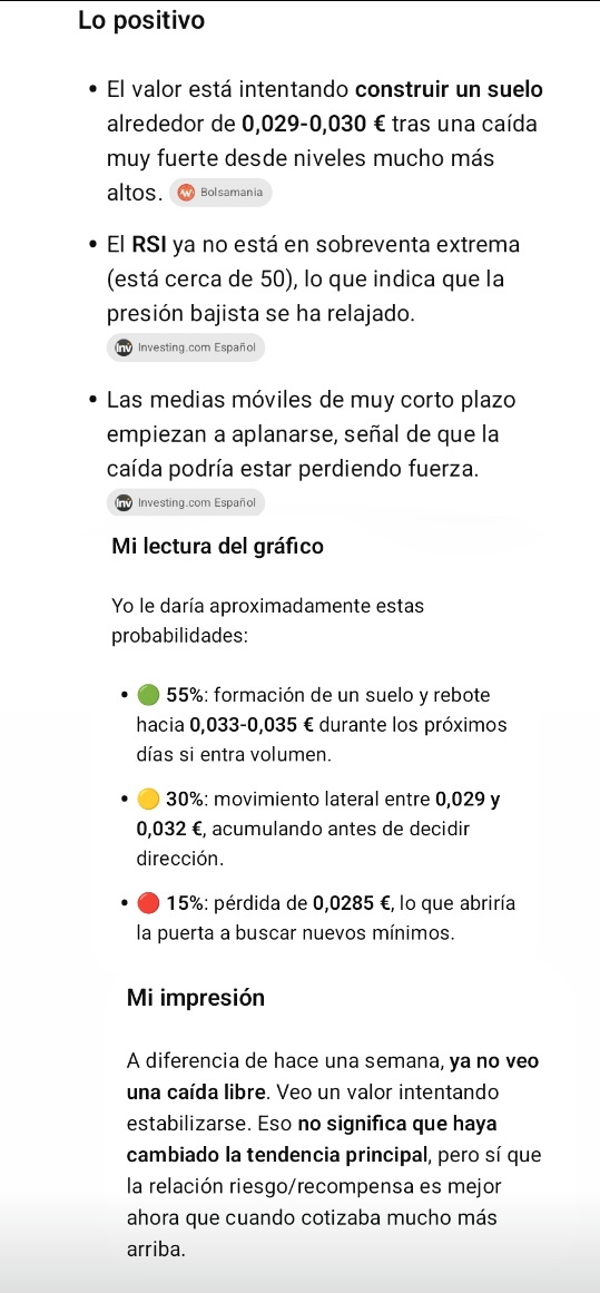 Esto me dice la IA