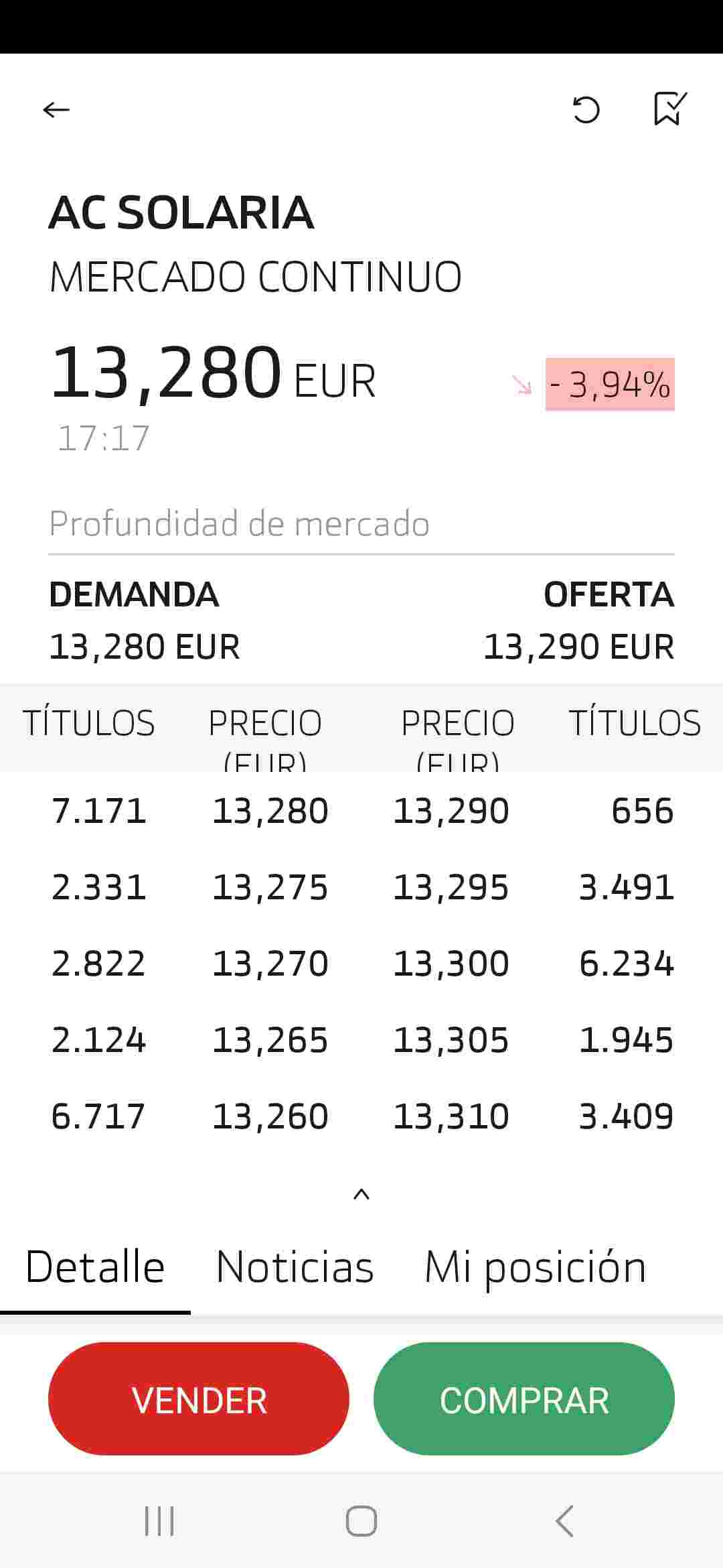 vamos cargando posiciones