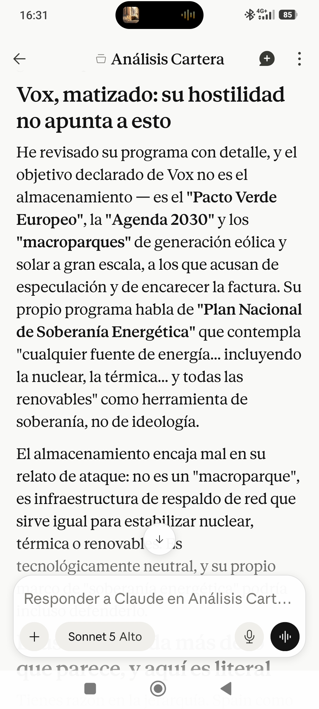 Perdón, primera hoja