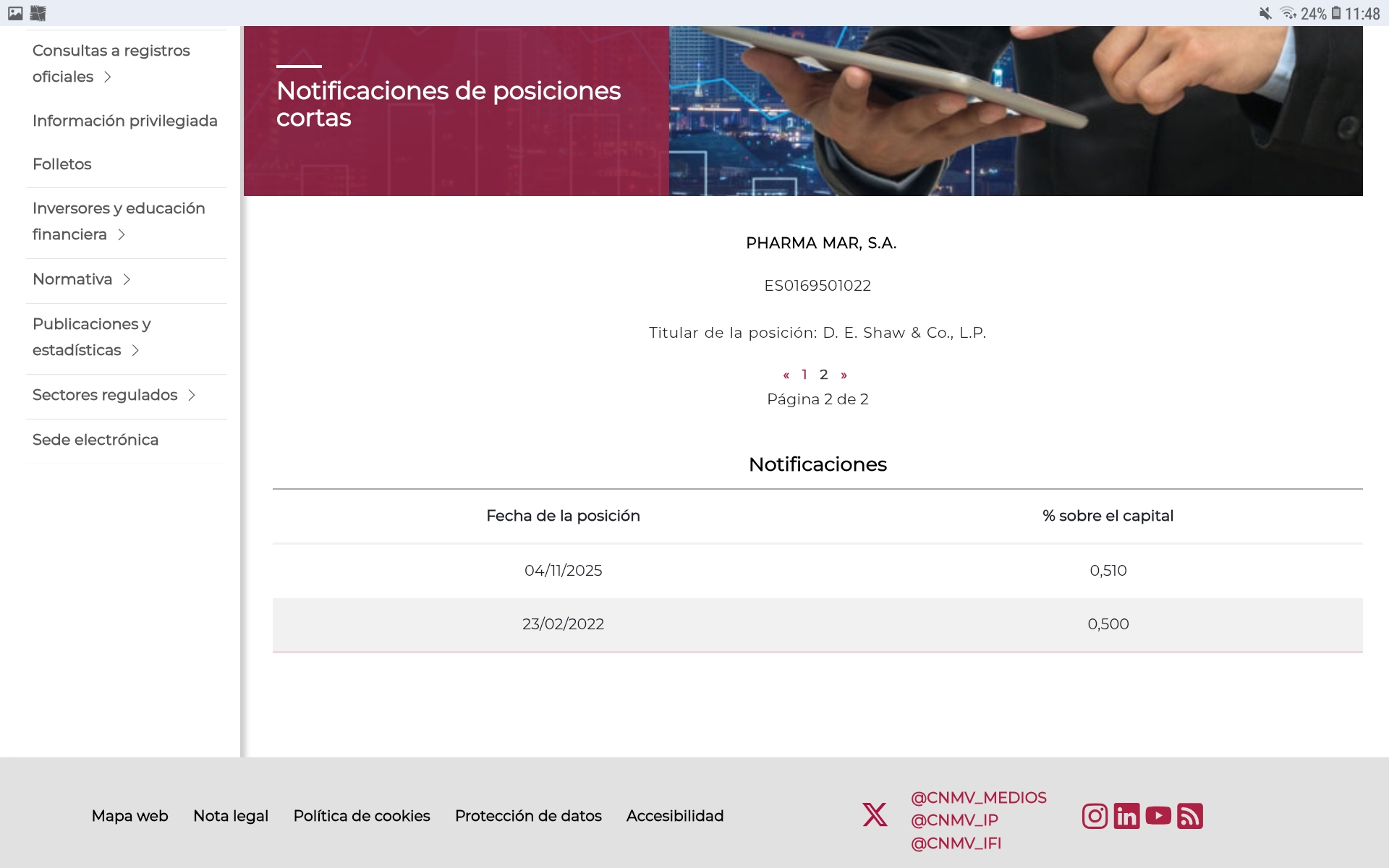 Primer y segundo movimiento