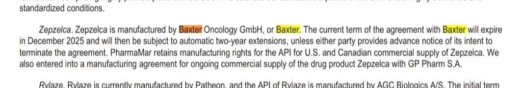 Leer .
Baxter y GP PHARM