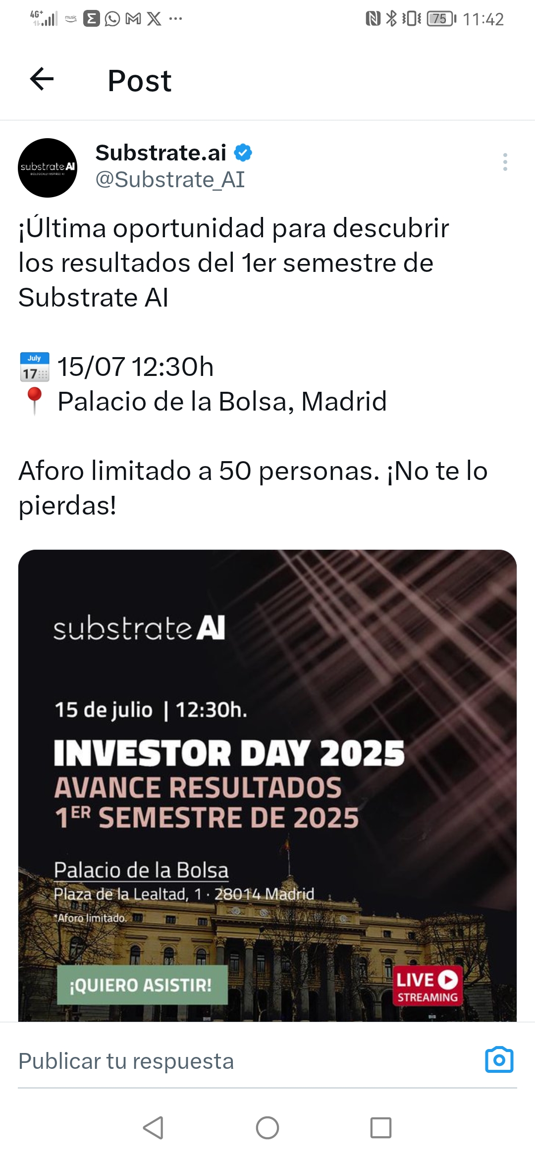 Tuit de hace minutos....quei interes por los resultados..por qué será?
