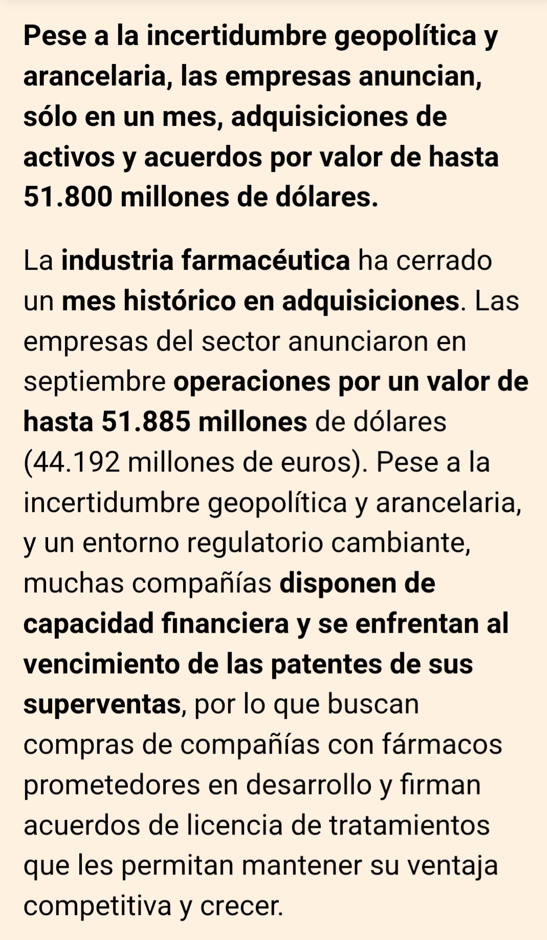 grafico de la accion Pharma Mar