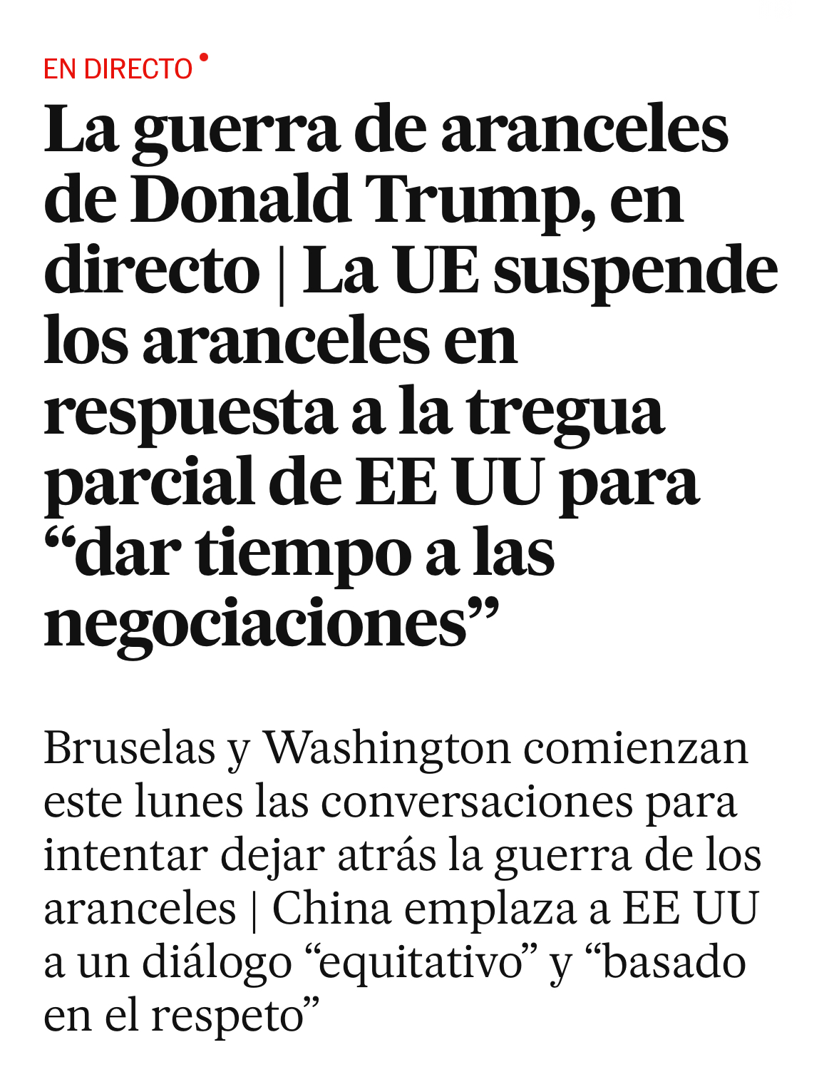 A ver qué pasa ahora