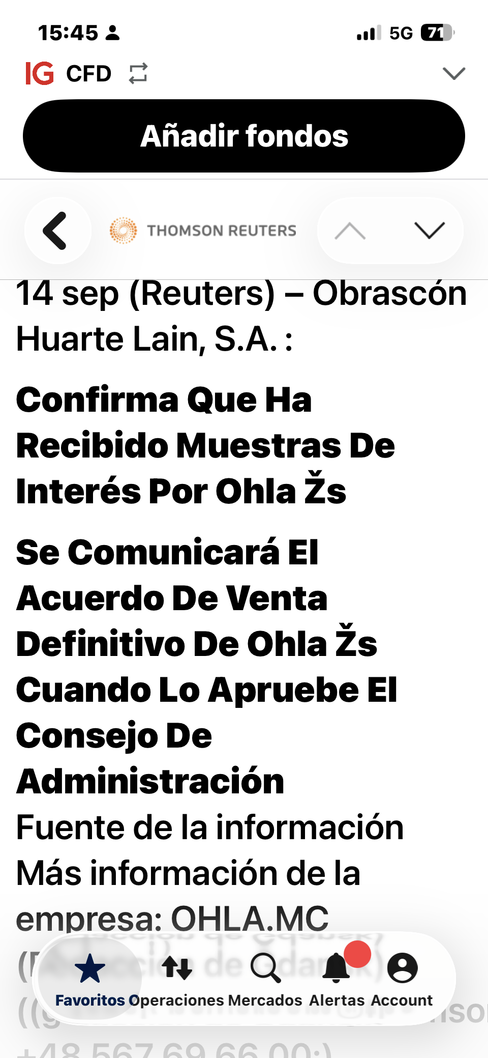 Pues hay interés