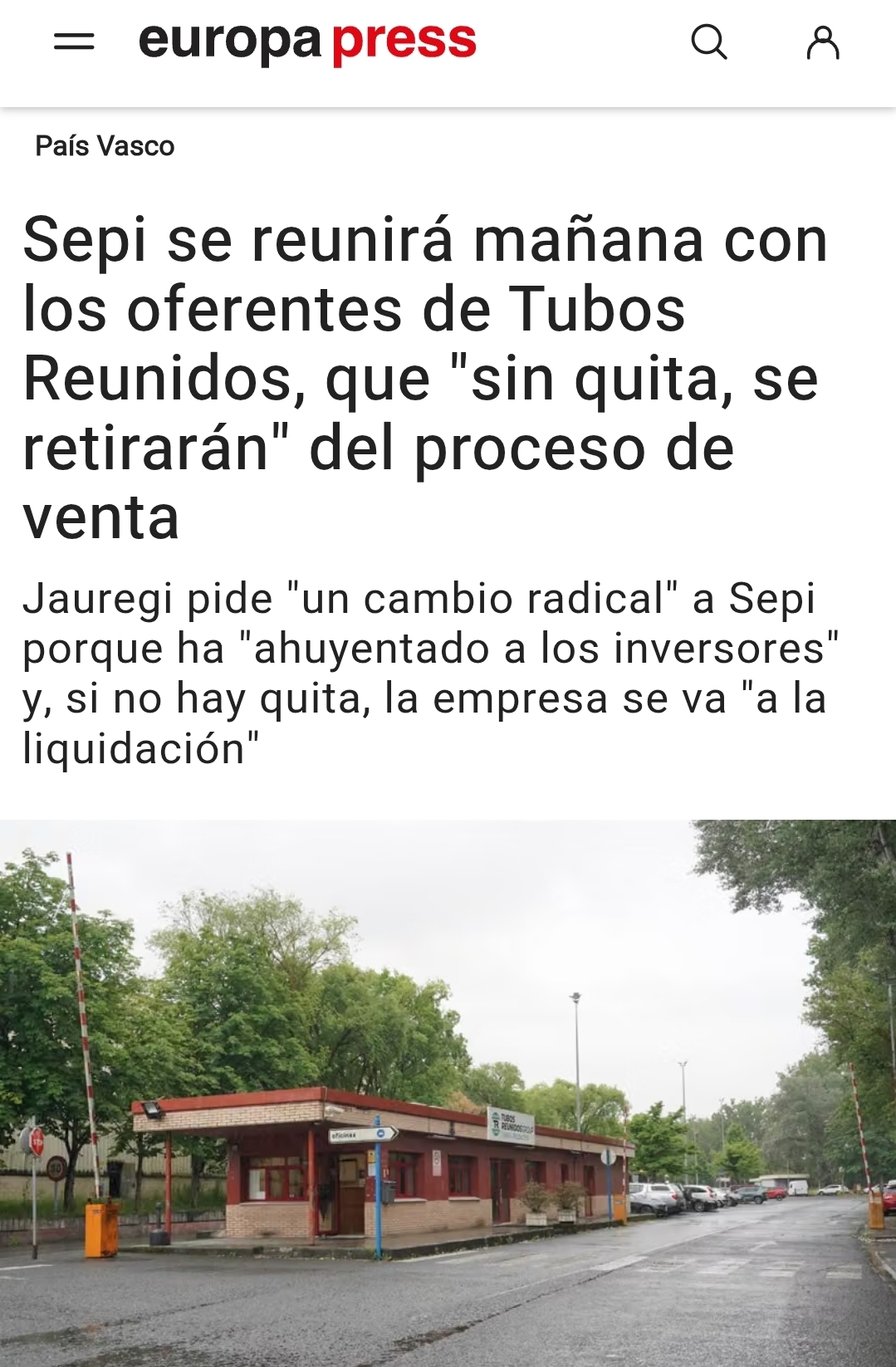 Aquí todavía no hay liquidación