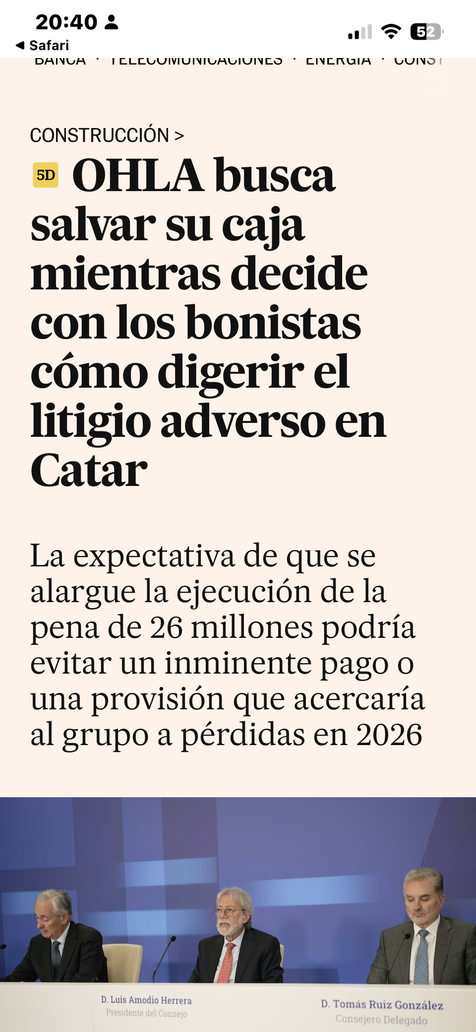 Poco a poco vamos conociendo detalles