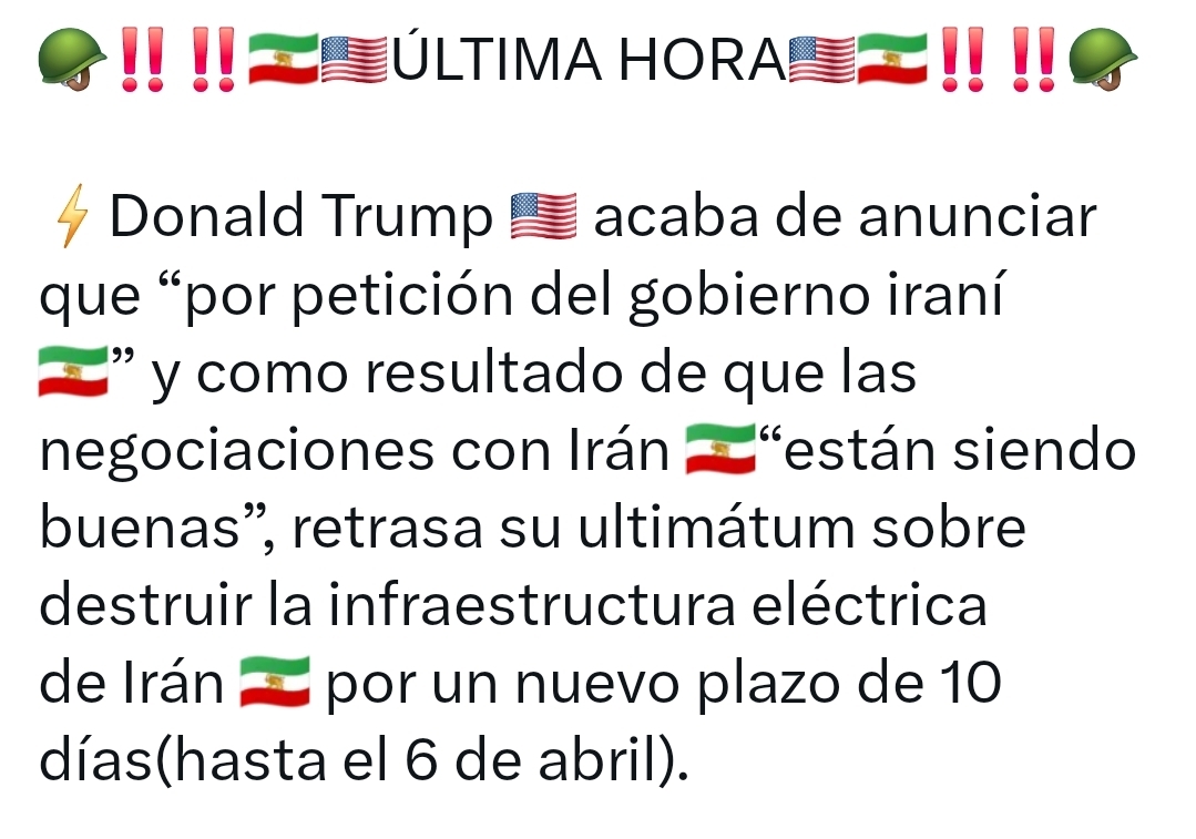 Podemos estar tranquilos mañana y la semana que viene