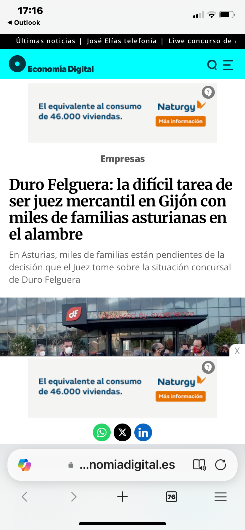 Estoy seguro que la justicia les dará este margen y irá bien para todos