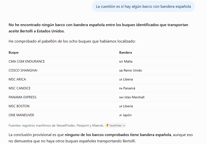 Y le pregunto , ¿Hay alguno con bandera española. Respuesta NOOOOOOOOOOOOO