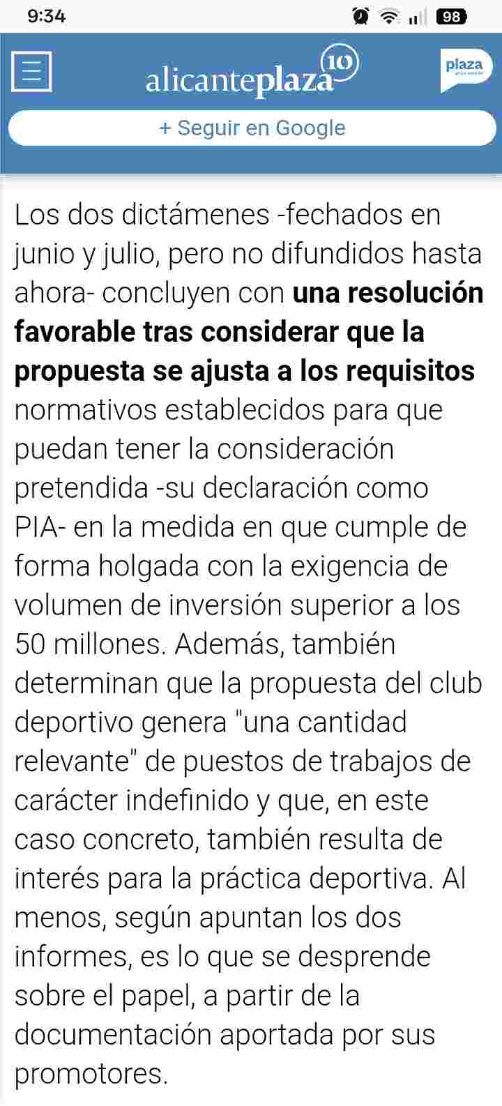 dos trámites aceptados