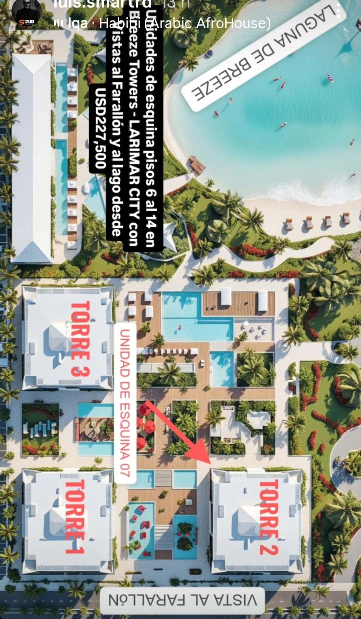 Los brókers inmobiliarios ya está promocionando las torres Breeze