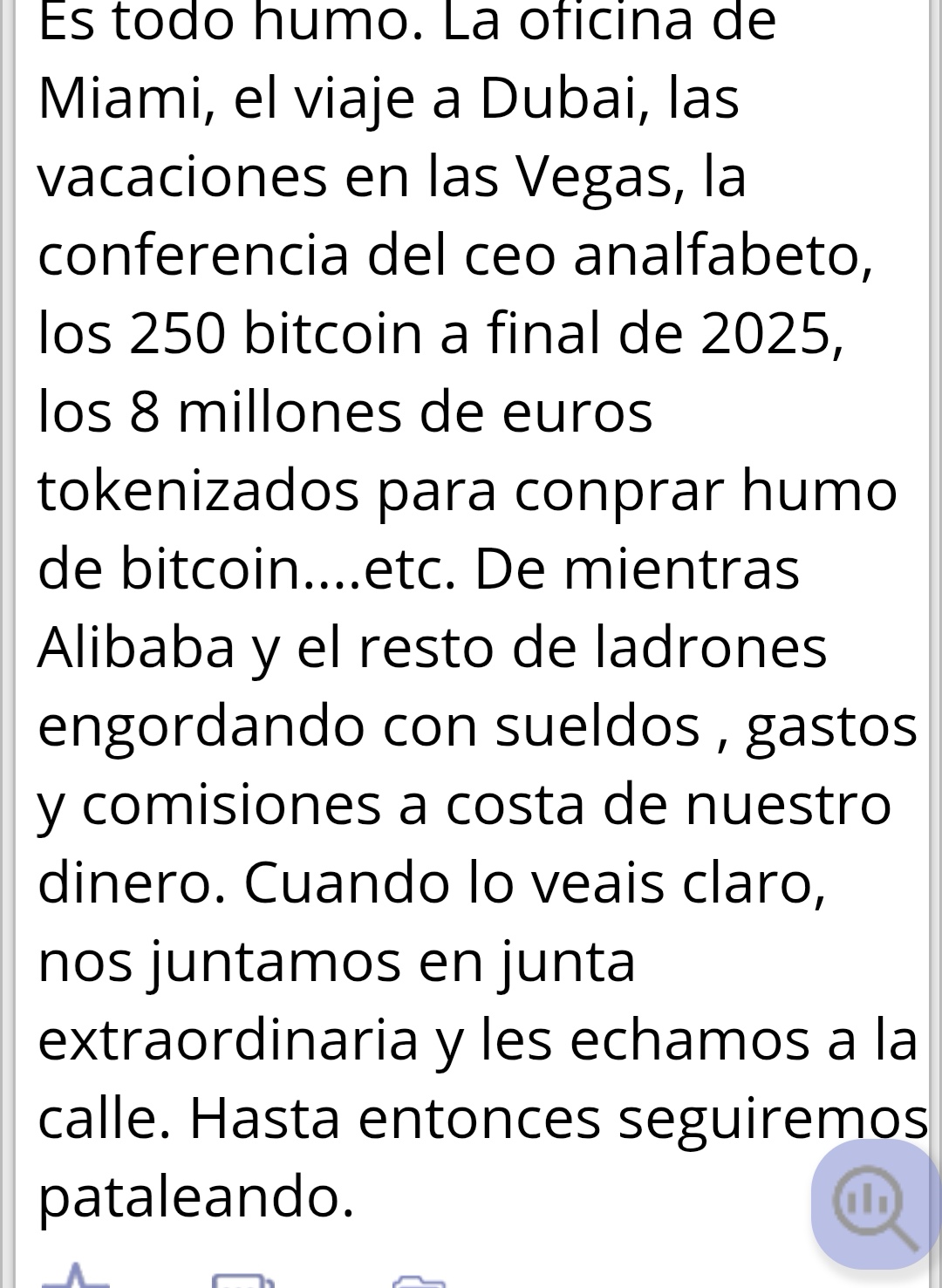 Todo es una estafa.