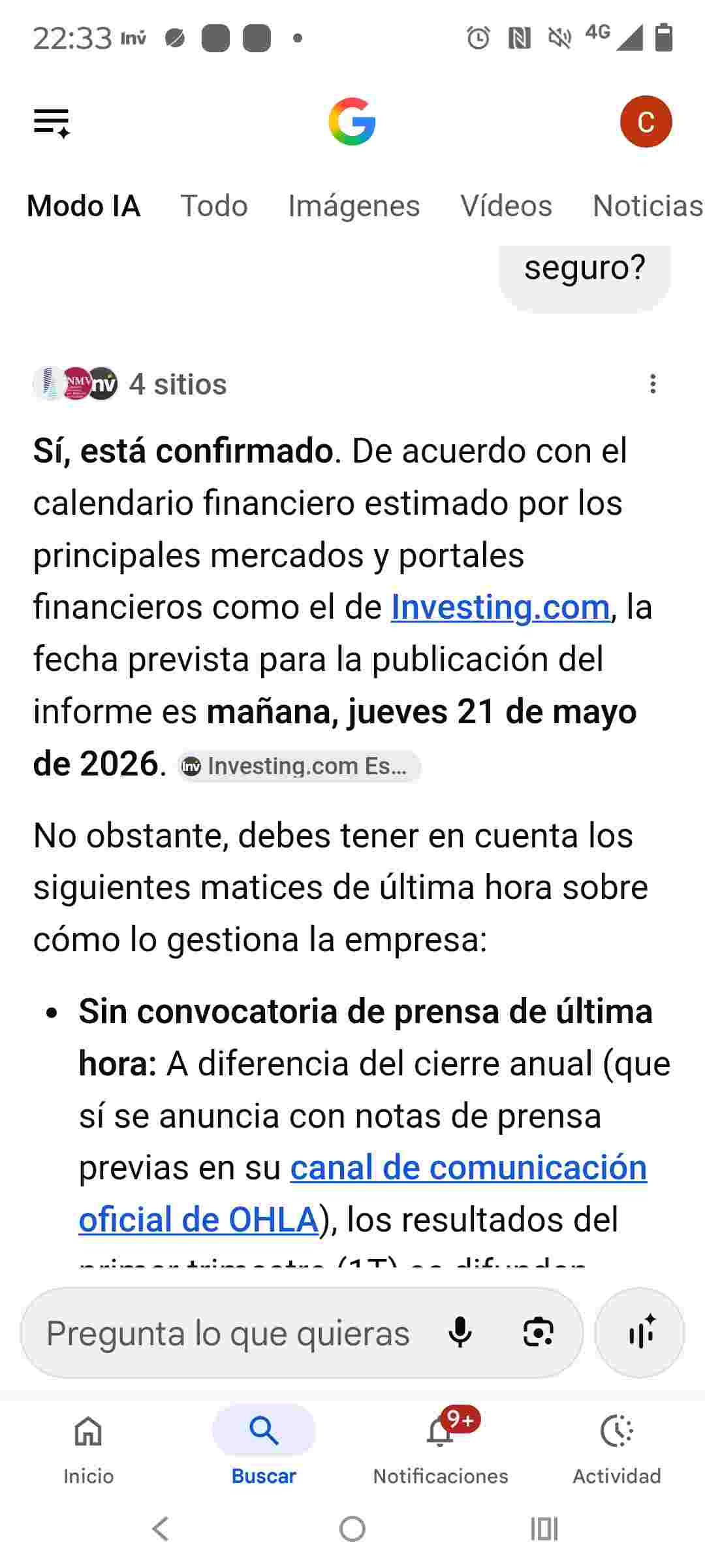 Mañana los presentan