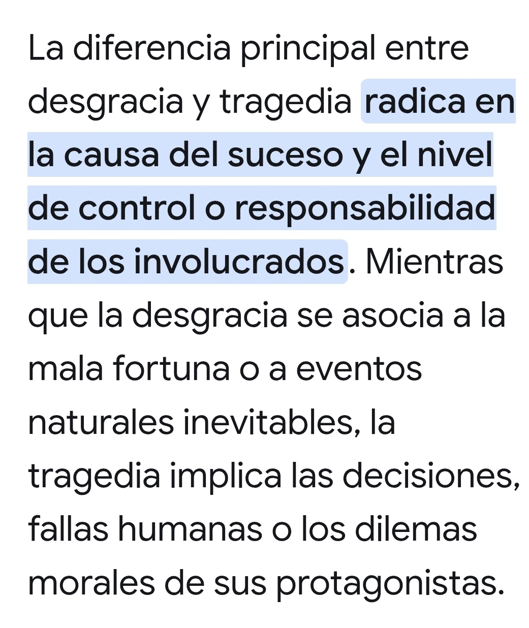 La diferencia.