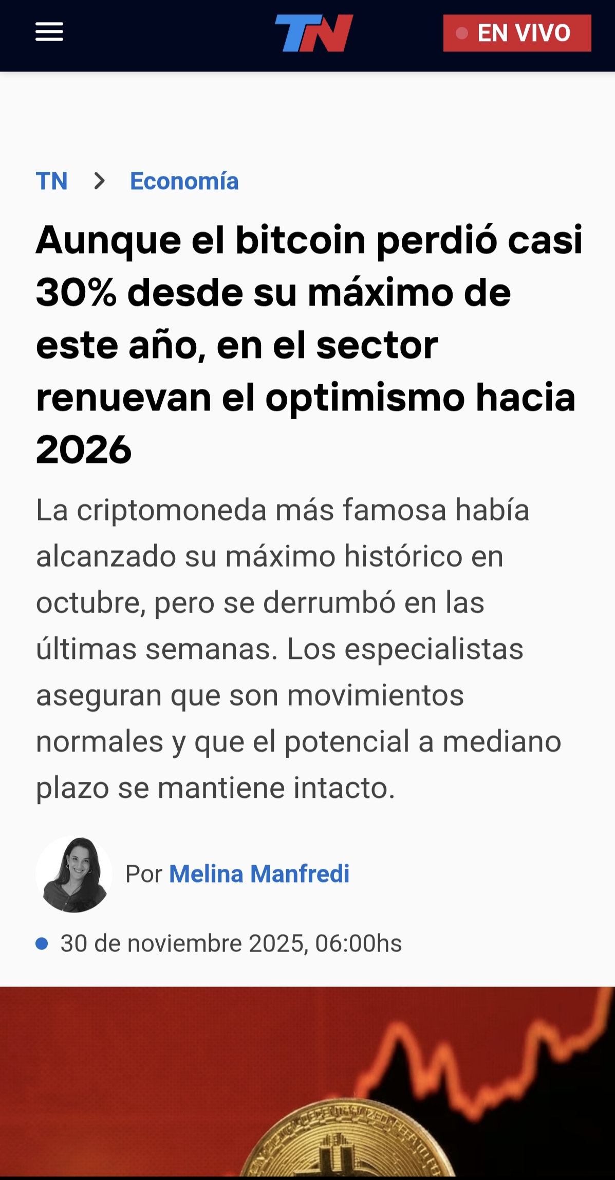 grafico de la accion Vanadi Coffee