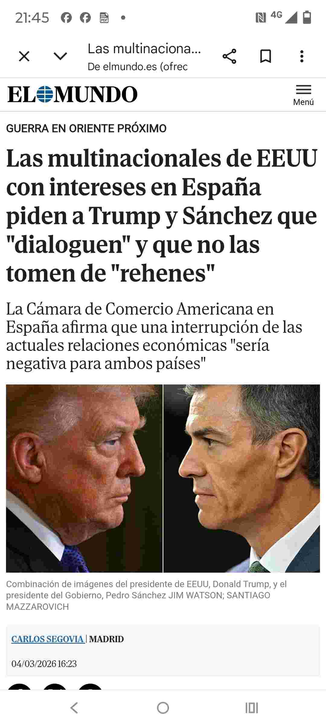 grafico de la accion OHL