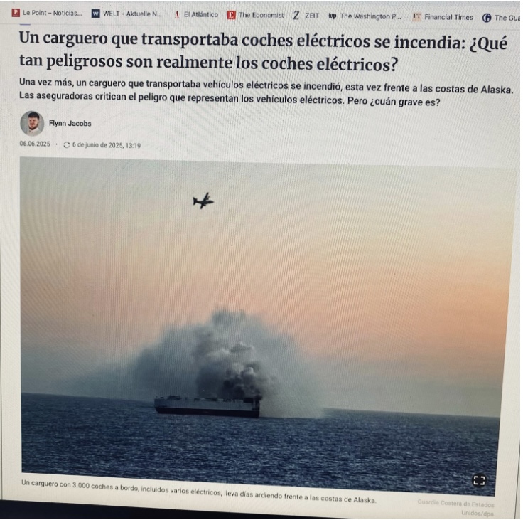 Menos mal que Eze no fabrica baterías para coches eléctricos. Nosotros, ahora, a esperar a la Cuesta de las Perdices