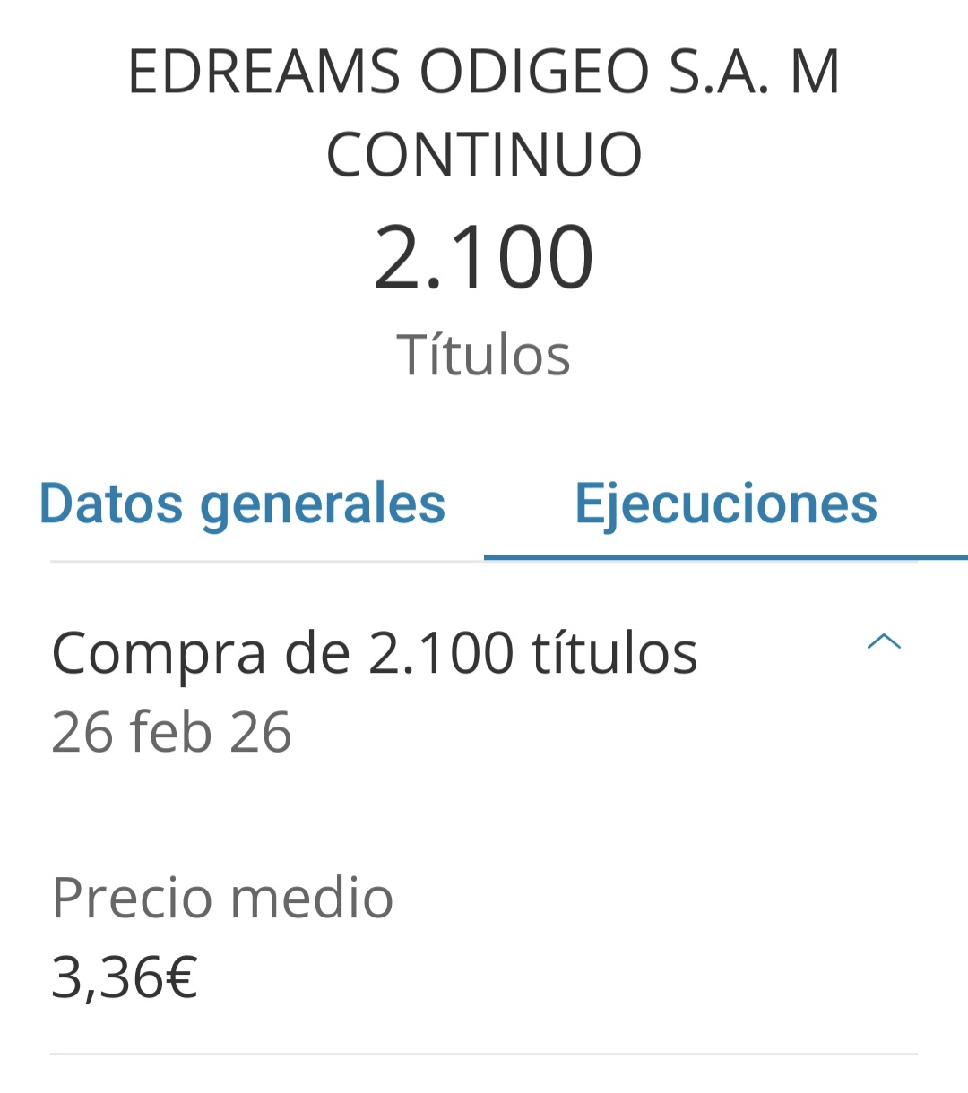 Yo he comprado unas pocas mas meda igual el precio después de saber como va la empres
