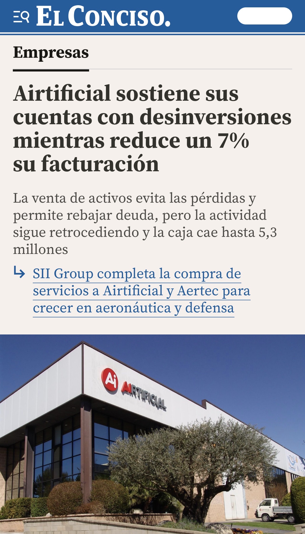 Bueno y aquí están los amigos del Conciso ! <span class="Emo21"> </span> jjjjj
Parece que nos odia porque ese fue cruel no lo siguiente dando los resultados de 2025 que parecía que la empresa iba a quebrar y era algo coyuntural y no estructural como ya se ha demostrado.