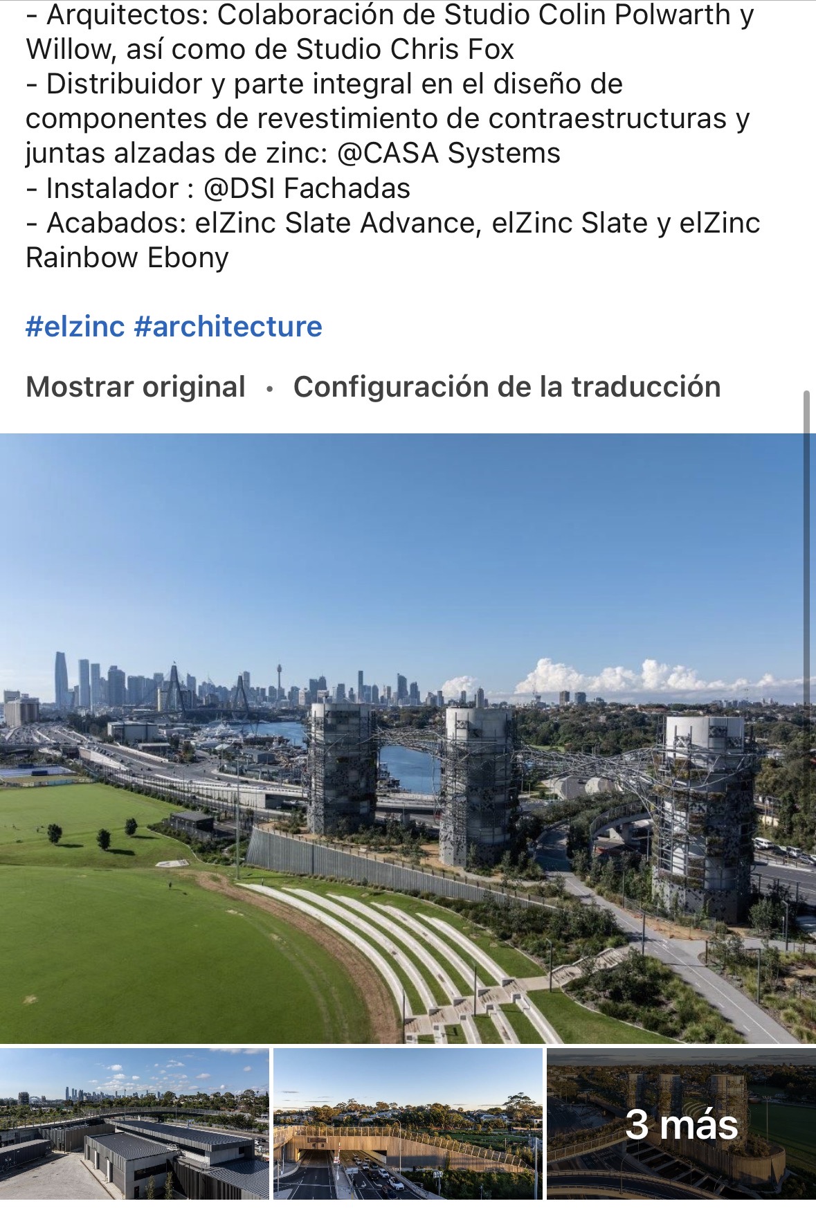 En LinkedIn están continuamente publicando proyectos. Hace poco este de Australia, que parece bastante importante