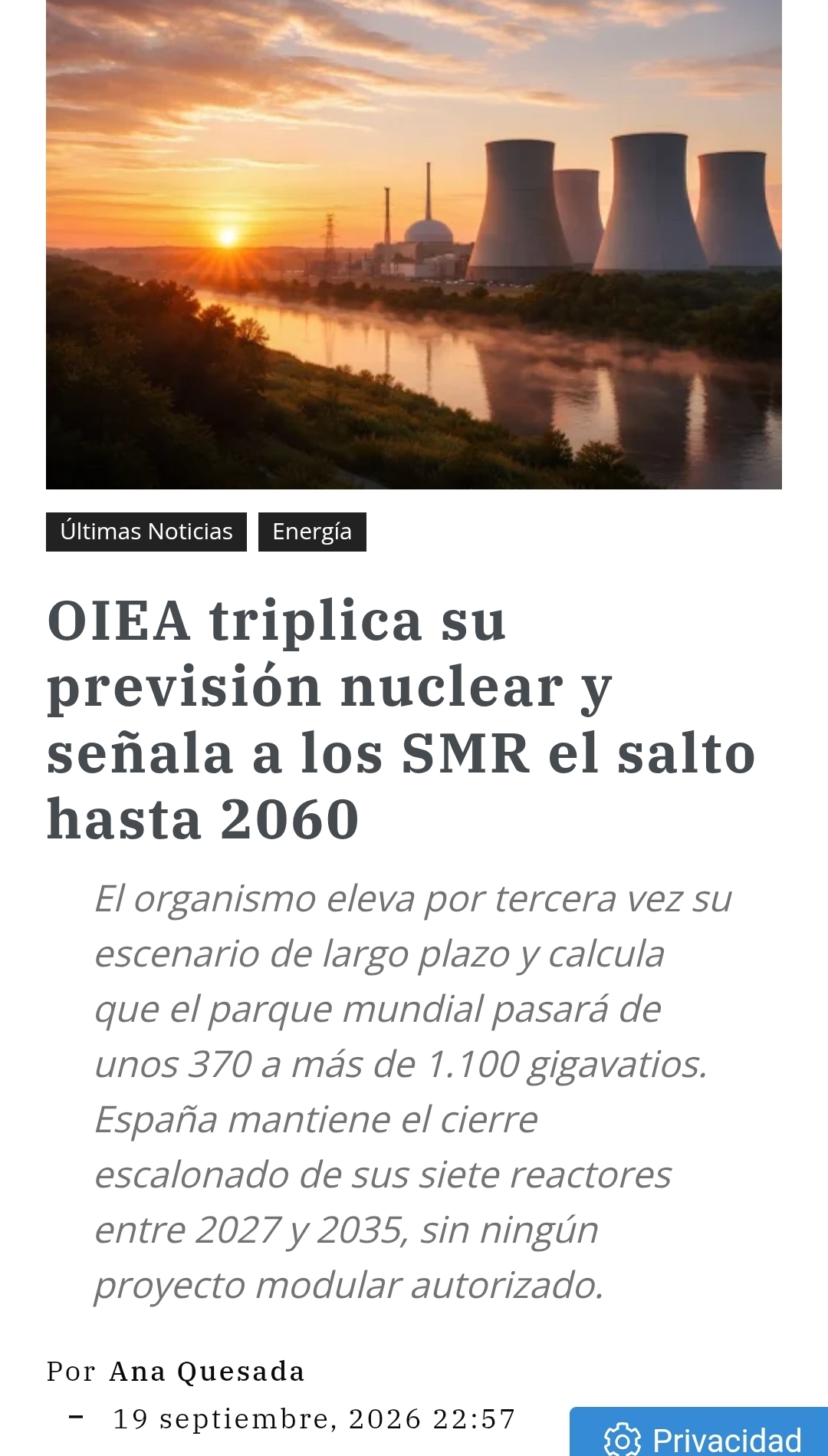 Estamos en el mejor barco...