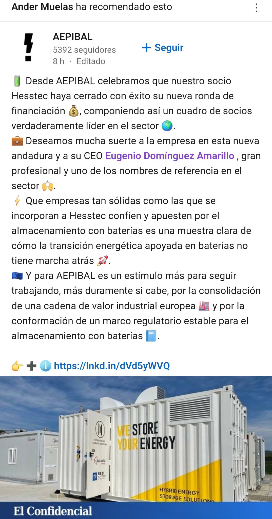 Tremenda oportunidad está dando Endurance..