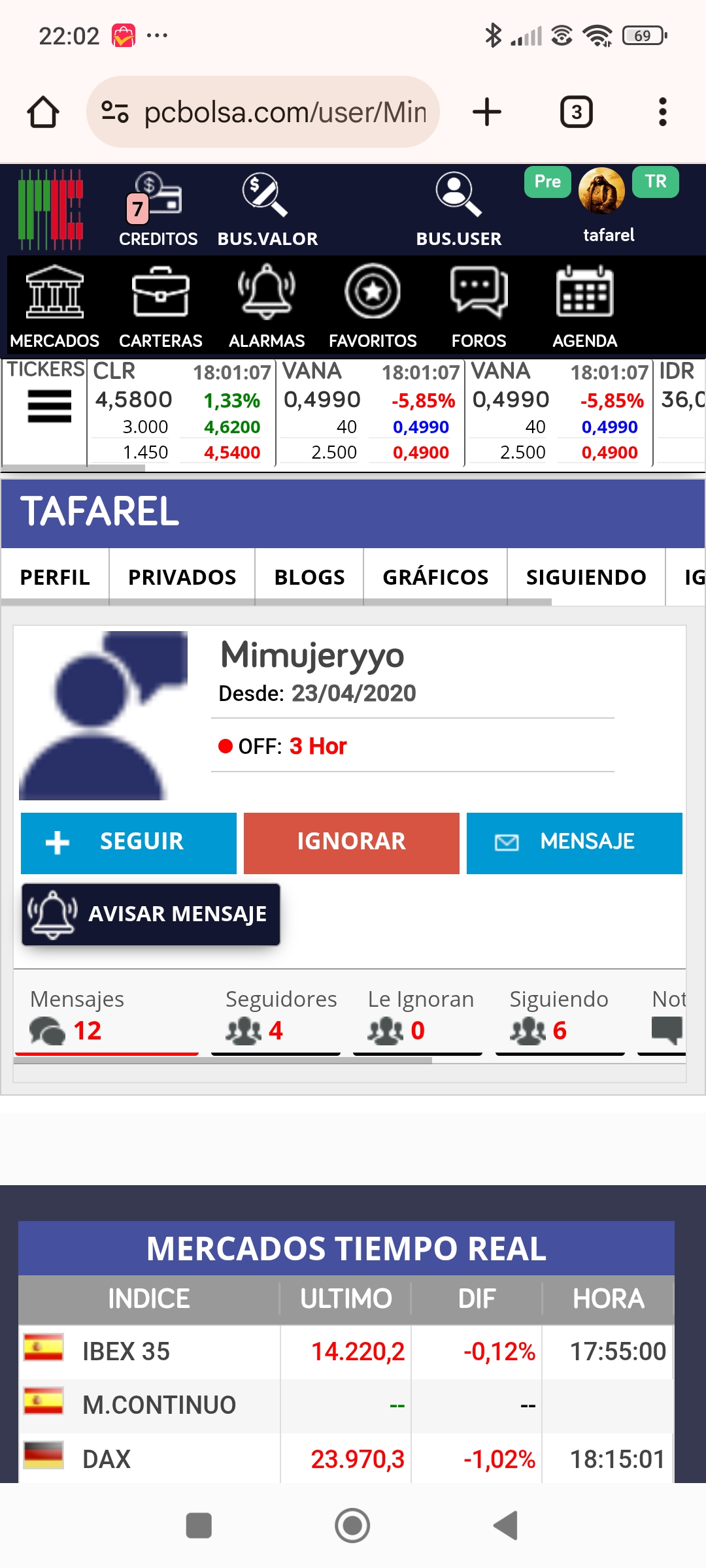 Mirar que nick más precioso creo para tal evento y decir dos chorradas en el foro de Tubos