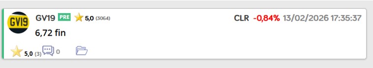 grafico de la accion CLERHP