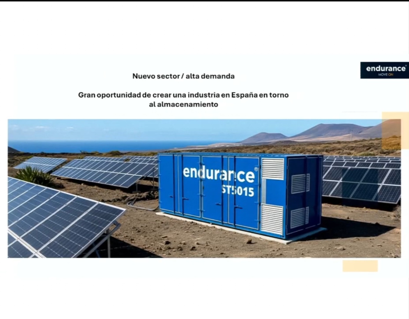 grafico de la accion Endurance Motive