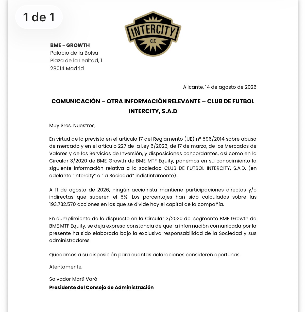 Participaciones
