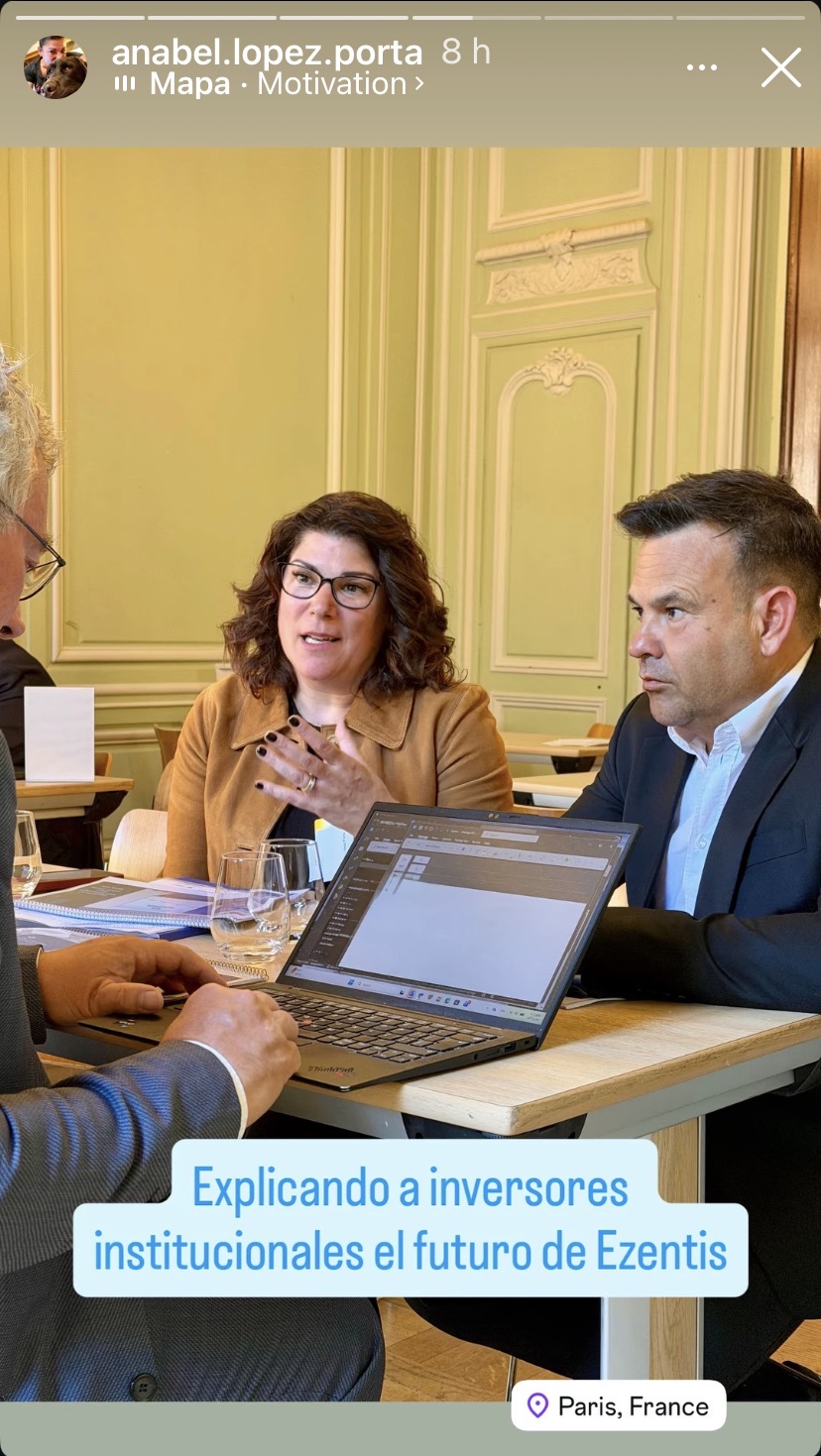 grafico de la accion Grupo Ezentis