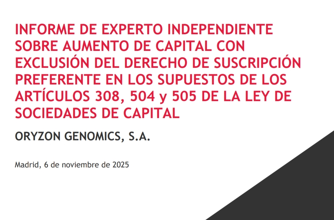 En la página Web de Oryzon Seescaa