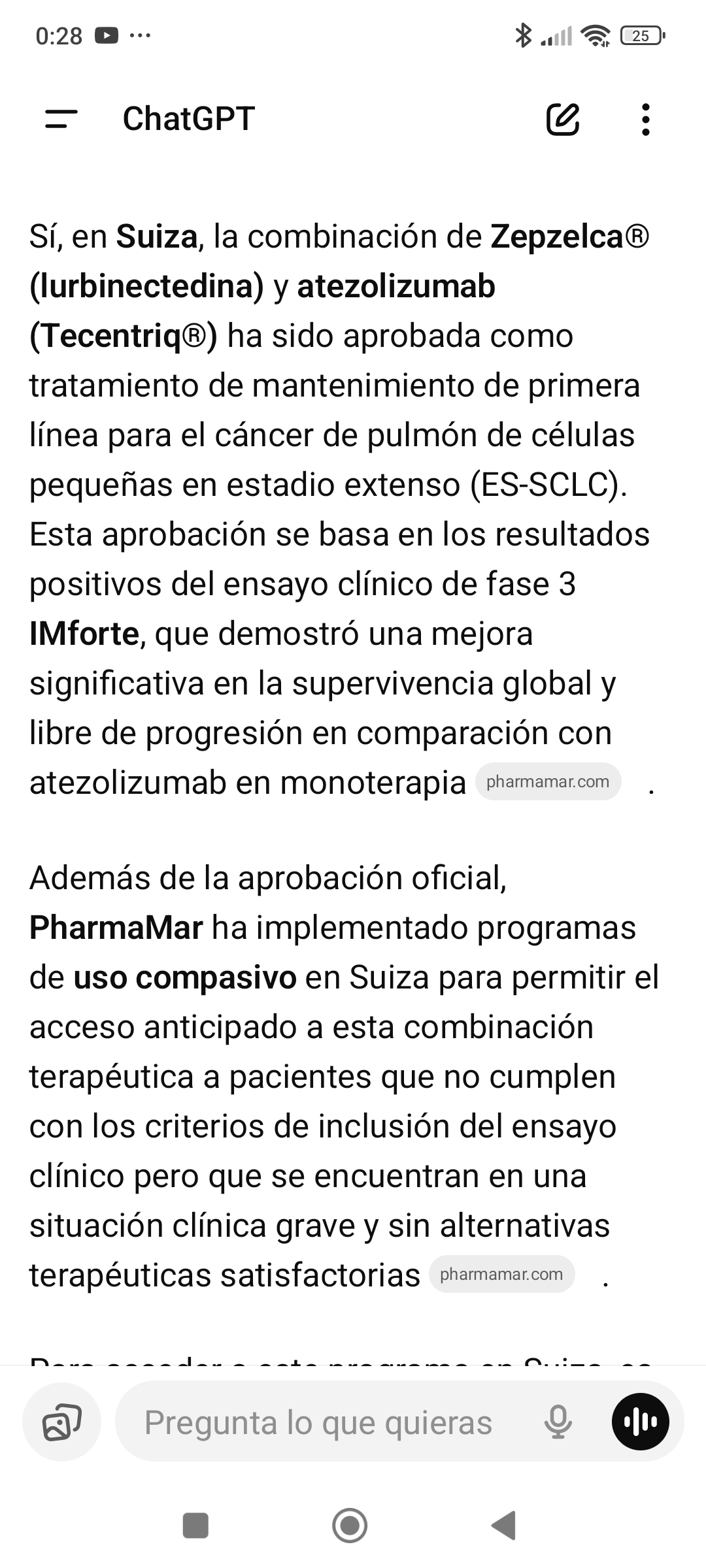 Estamos aprobados en Suiza para primera línea ECS1?