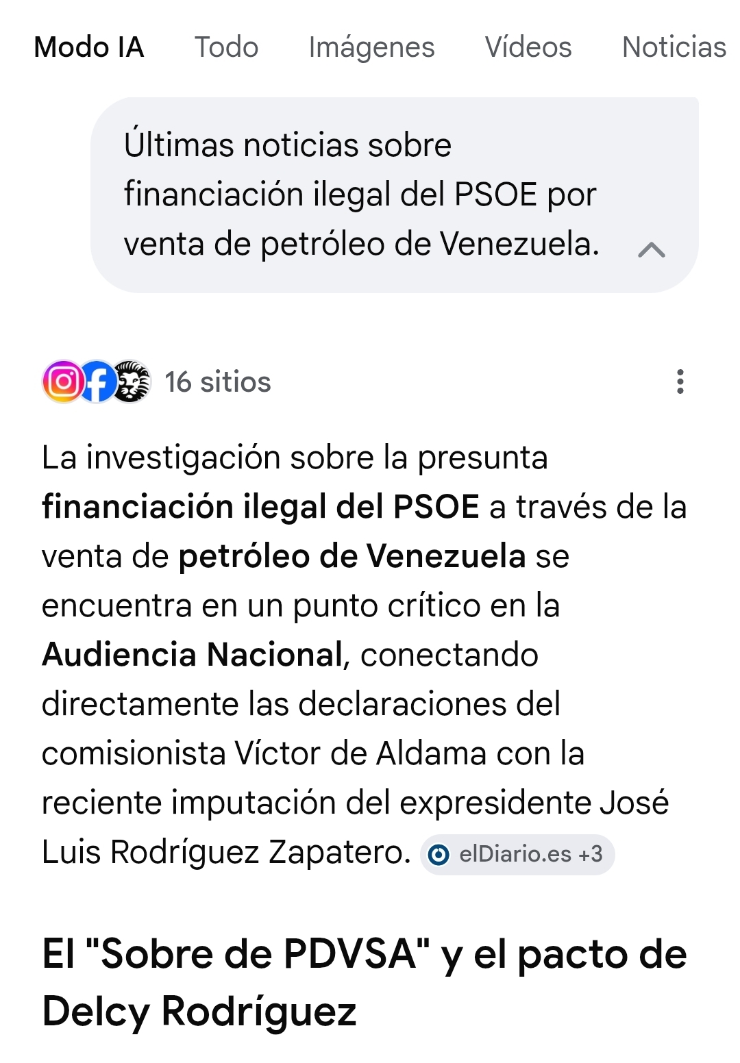 Por lo que dice mi tÍA, la cosa está que arde...