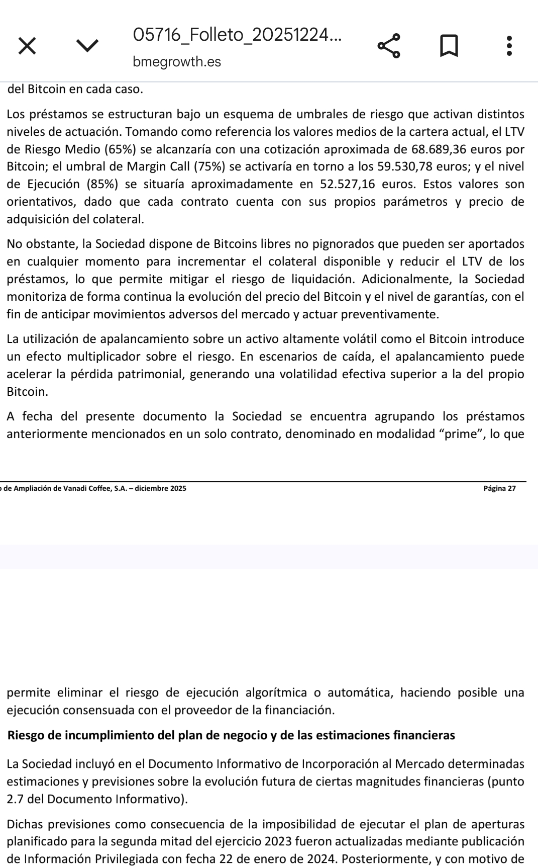 Margin call en 59.500€
Ejecución en 52.500€
El documento es el pdf del viernes en el BME, pag 27 creo