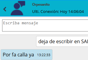 pidiendo que me calle, sin mas...
Se está metiendo en un buen lio Orpesanito, cuando haces cosas a malas,... recibes malas.