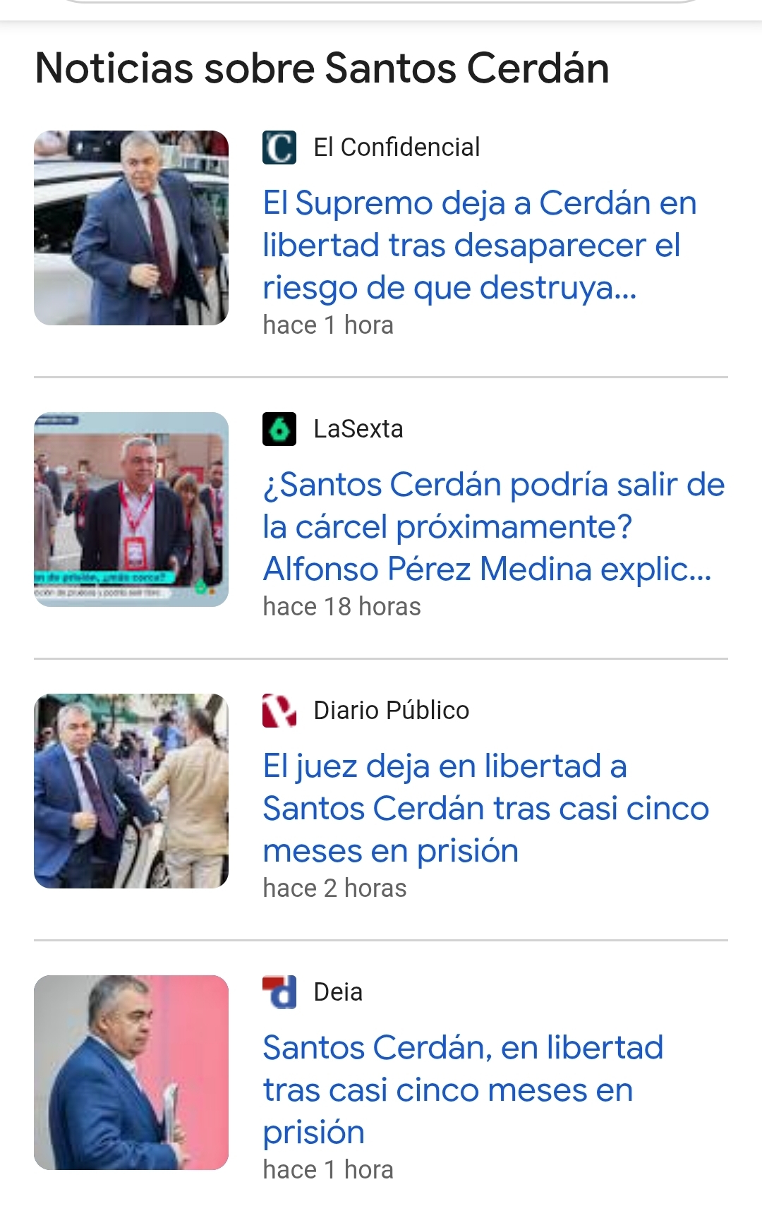 El pobre, lo que habrá sufrido... dice mi vecina.
No, si al final le tendremos que indemnizar...