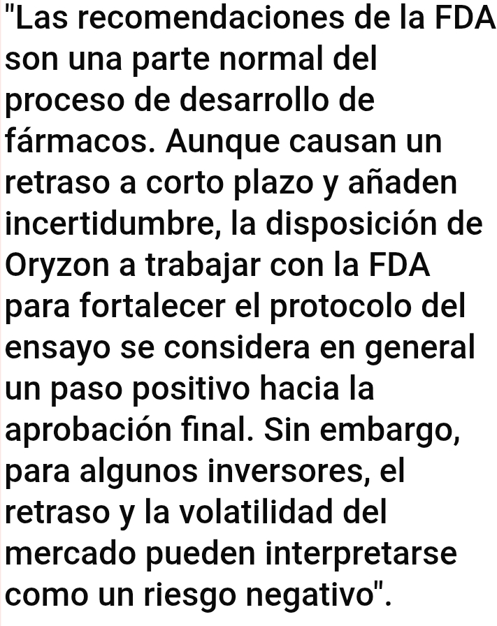 Esto resume bastante bien a mi entender el sentimiento de los que estamos invertidos a mi modo de ver.