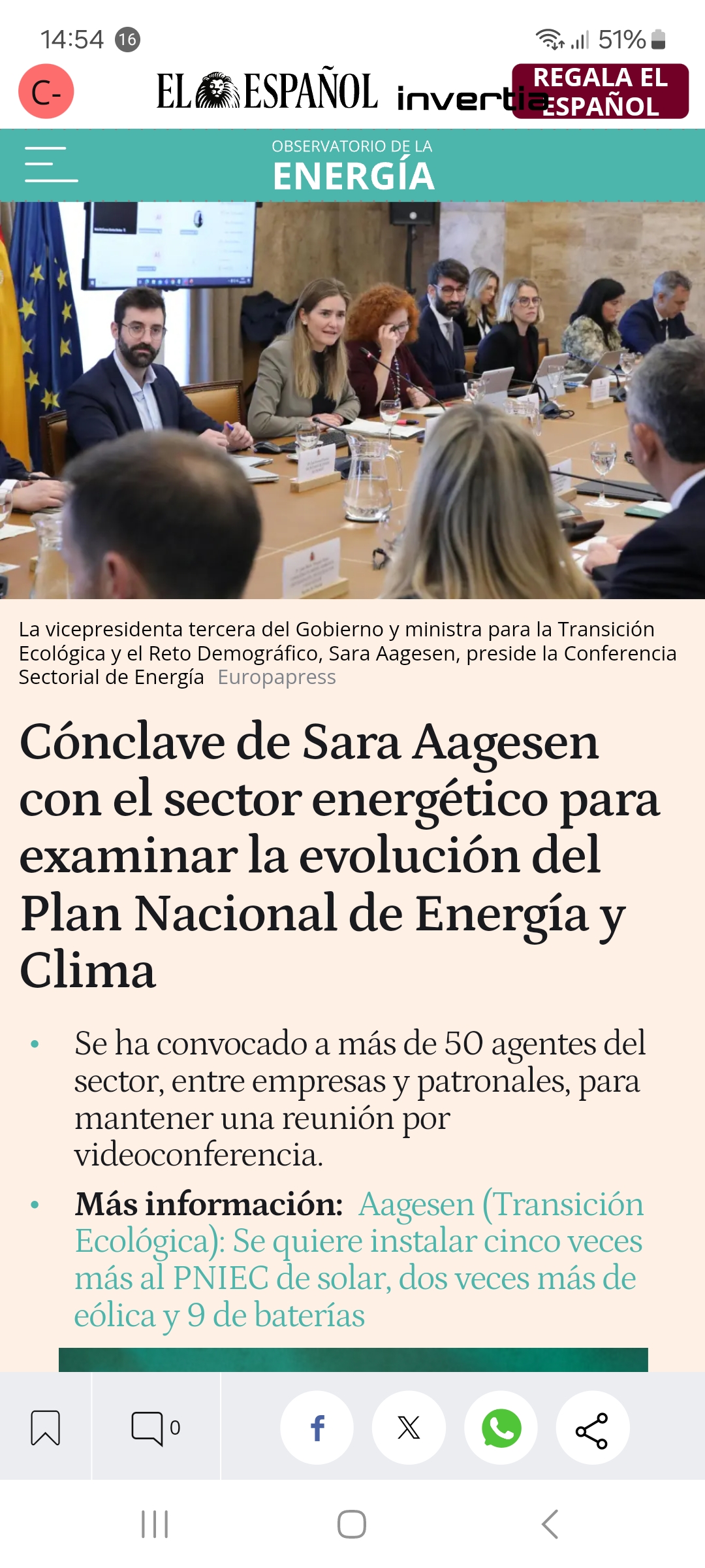 Que se pongan las pilas con una nueva regulación más favorable que es lo que llevan tiempo comunicando desde el Ministerio