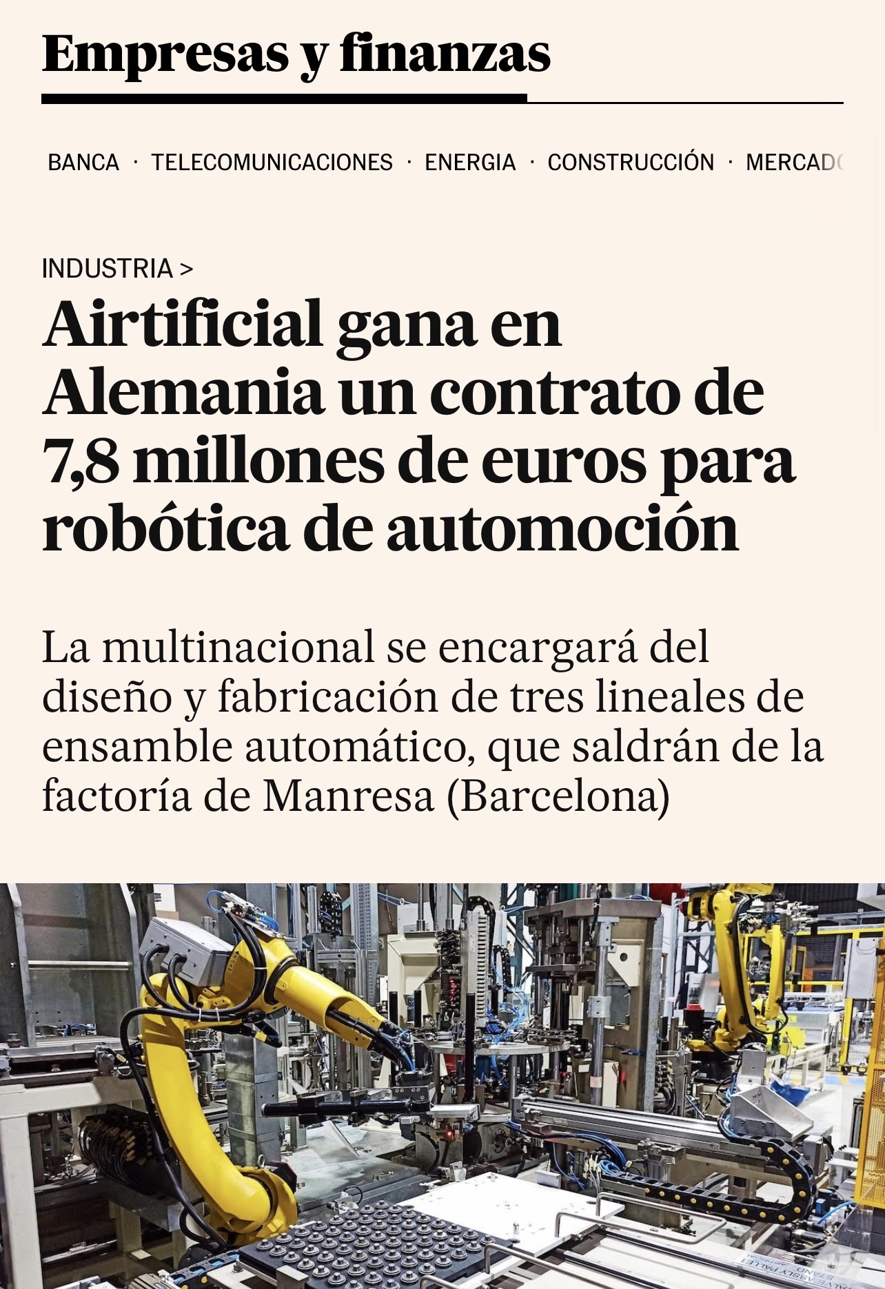 grafico de la accion Airtificial