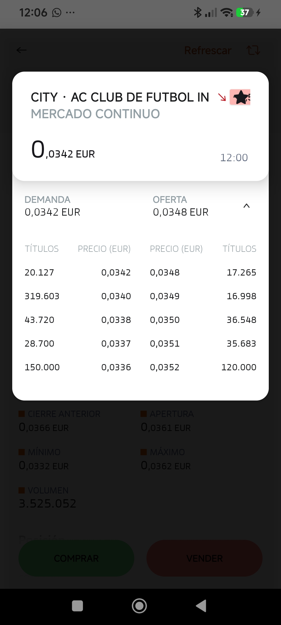 Contratando las 5 posiciones