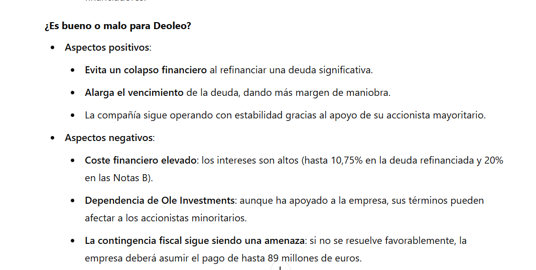 No dice nada que no sepamos