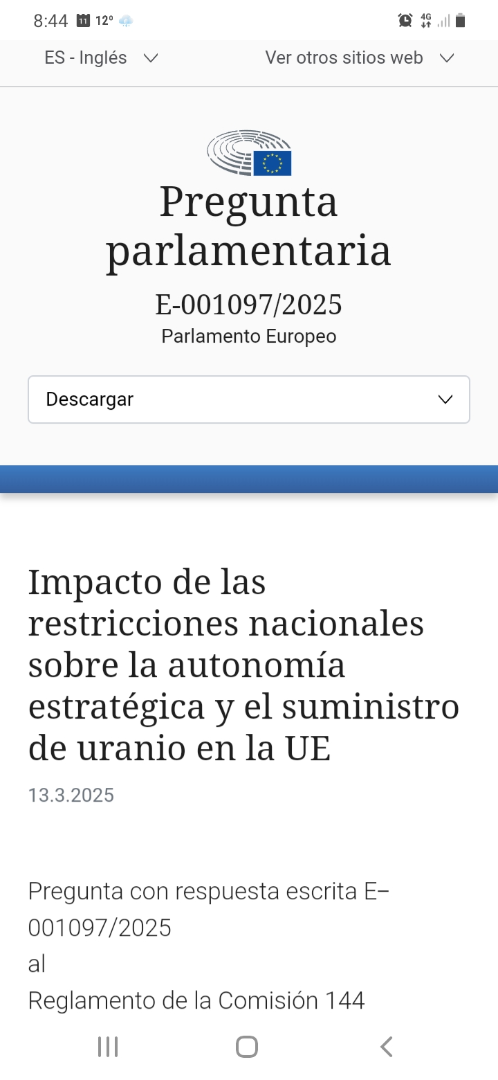 Buenos días.
Y la pregunta sigue en el aire un mes después...