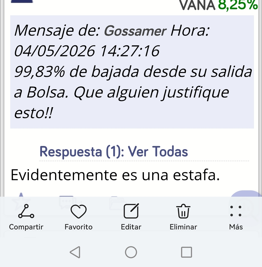 Metiendo...m hablando hechos objetivos.. De 3 a 0.046.son mentiras
