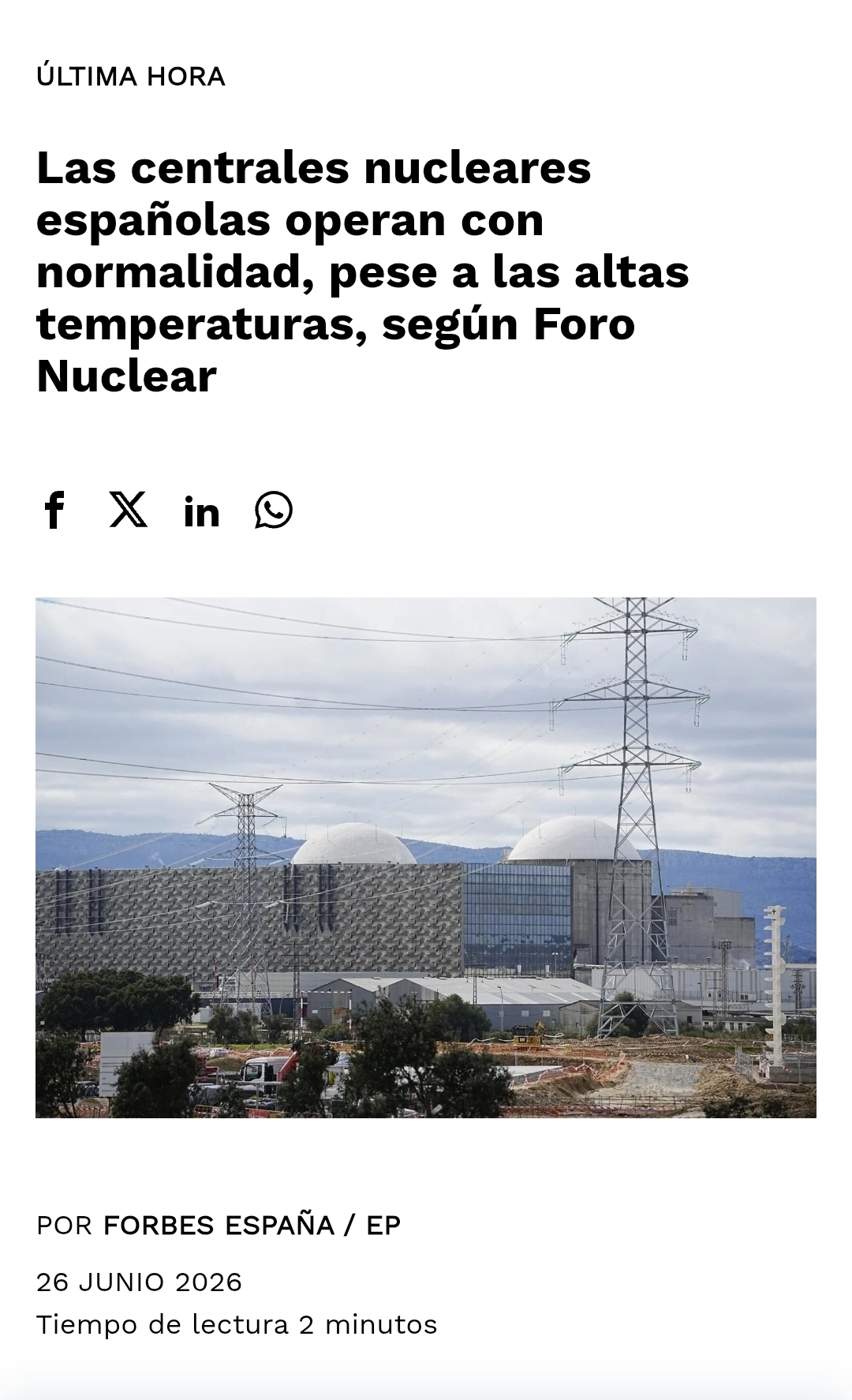 Buenos días.
Sin novedad en el frente... ¿O sí?