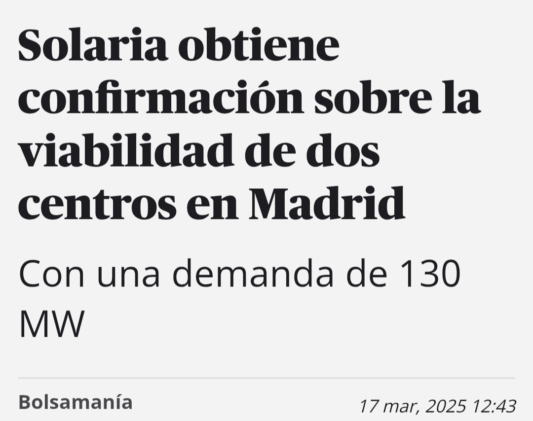 Con noticias como esta ,debería subir doble dígito. <span class="Emo26"> </span> <span class="Emo19"> </span>