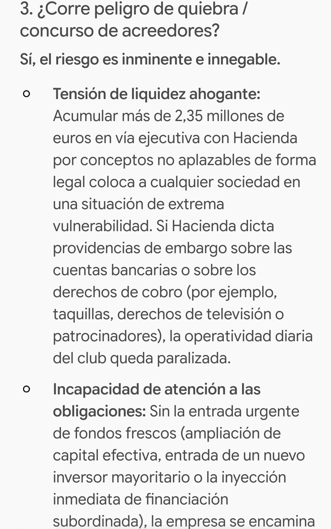 Y finalizo...
(Cualquiera podéis preguntar a la IA metiendo los documentos publicados)