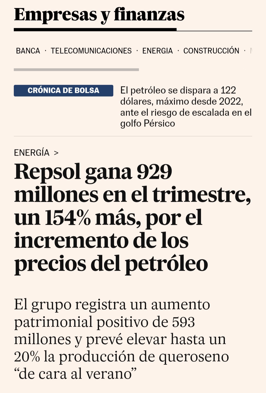 Con estos resultados y subiendo esta mierda era para que estuviera ya en 24 o 25 euros