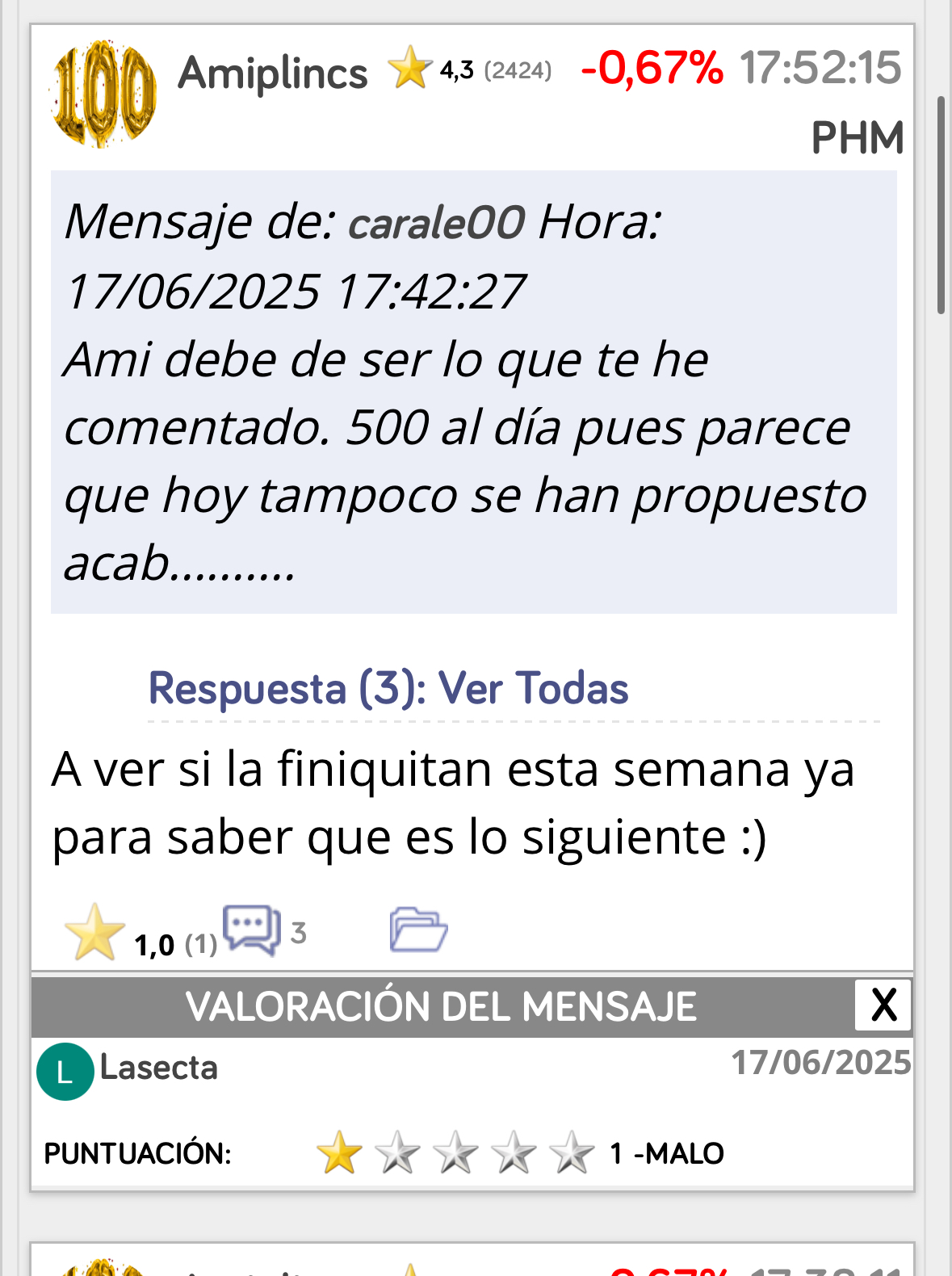 Gracias Lasecta, digo Demeiga :)))